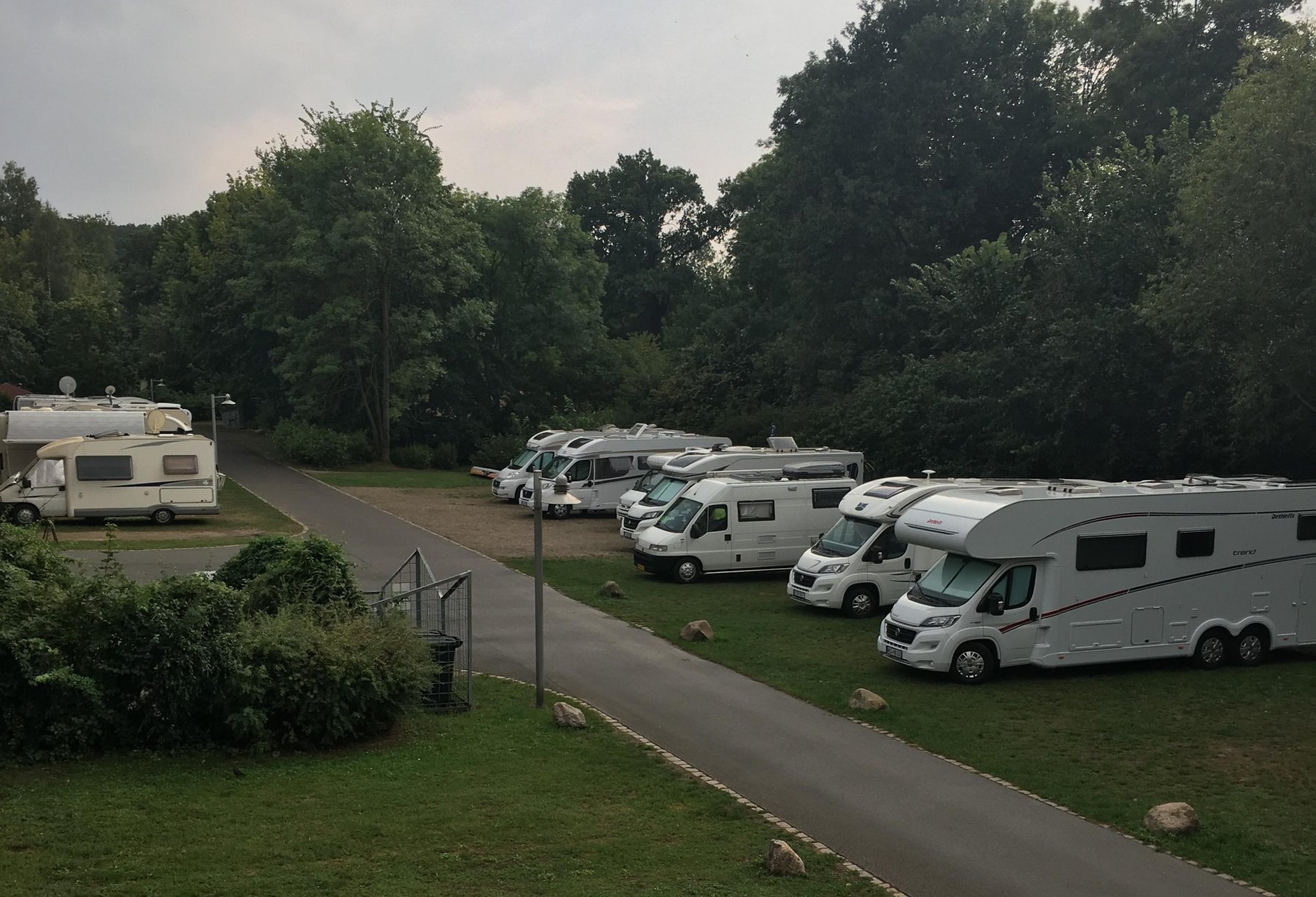 Reisemobilstellplatz Yachthafen — Karavan Sitesi in NB