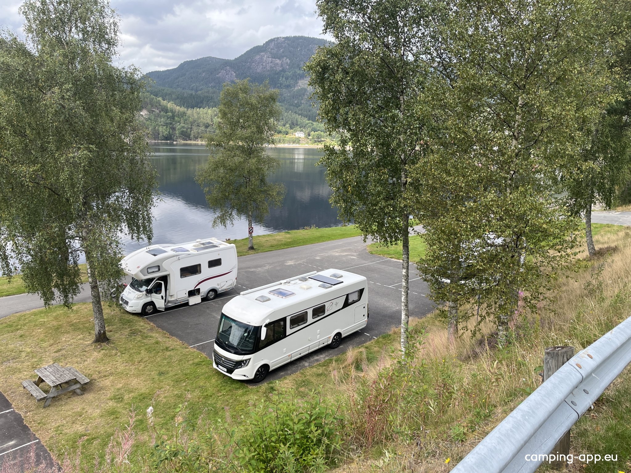 Tonstad — Camperplads in Sirdal kommune