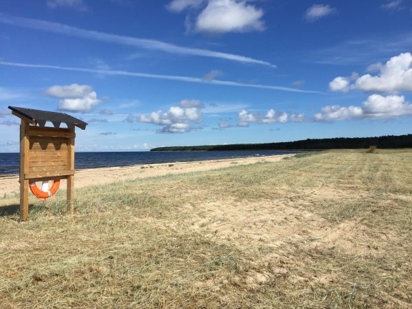 Camping puhkaja — Kemp in Mangu, Insel Hiiumaa