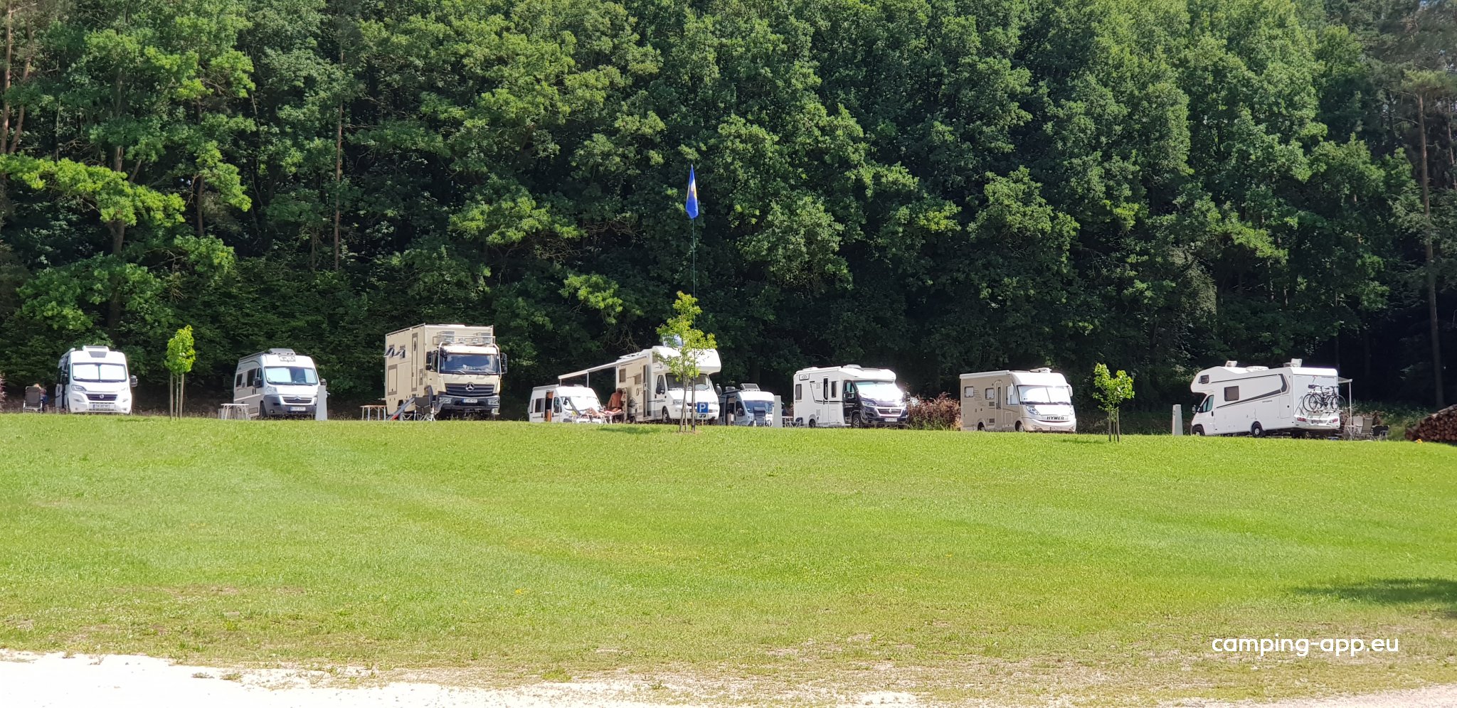 Wohnmobilstellplatz am Waldstrandbad