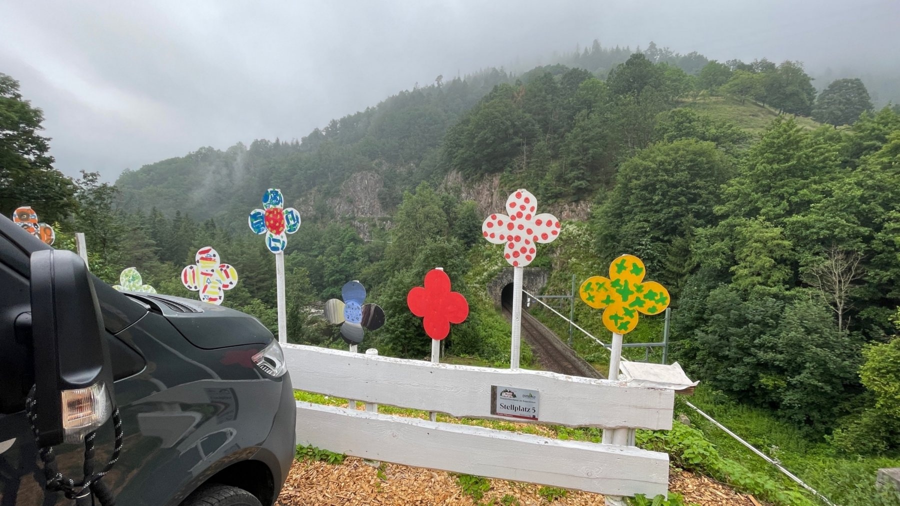 Wohnmobilstellplatz Forbach Gausbac — Campervan Site in Forbach