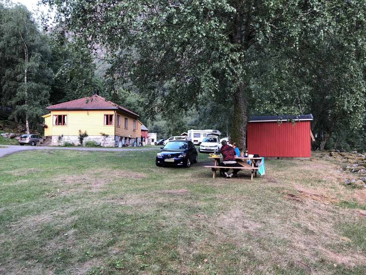 Finnasteinflåten Camping — Campingplads in Eidfjord kommune