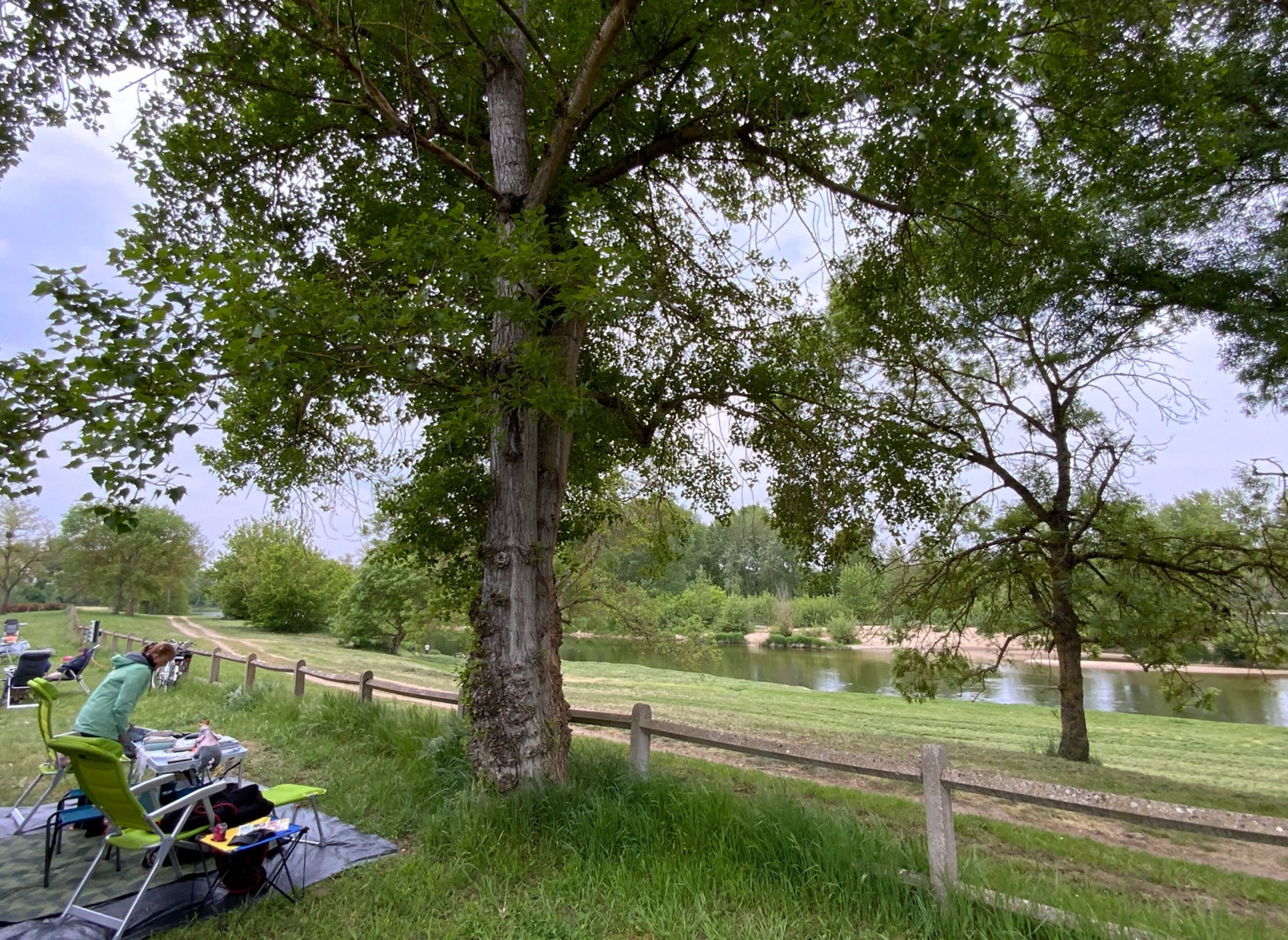 Camping Bellevue — Campingplats in Muides-sur-Loire