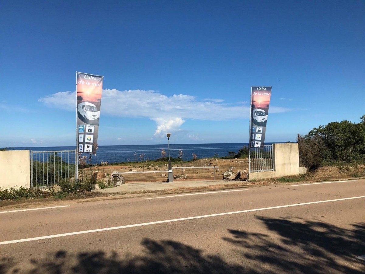 L’Aire de la Mer — Campervan Site in Solenzara