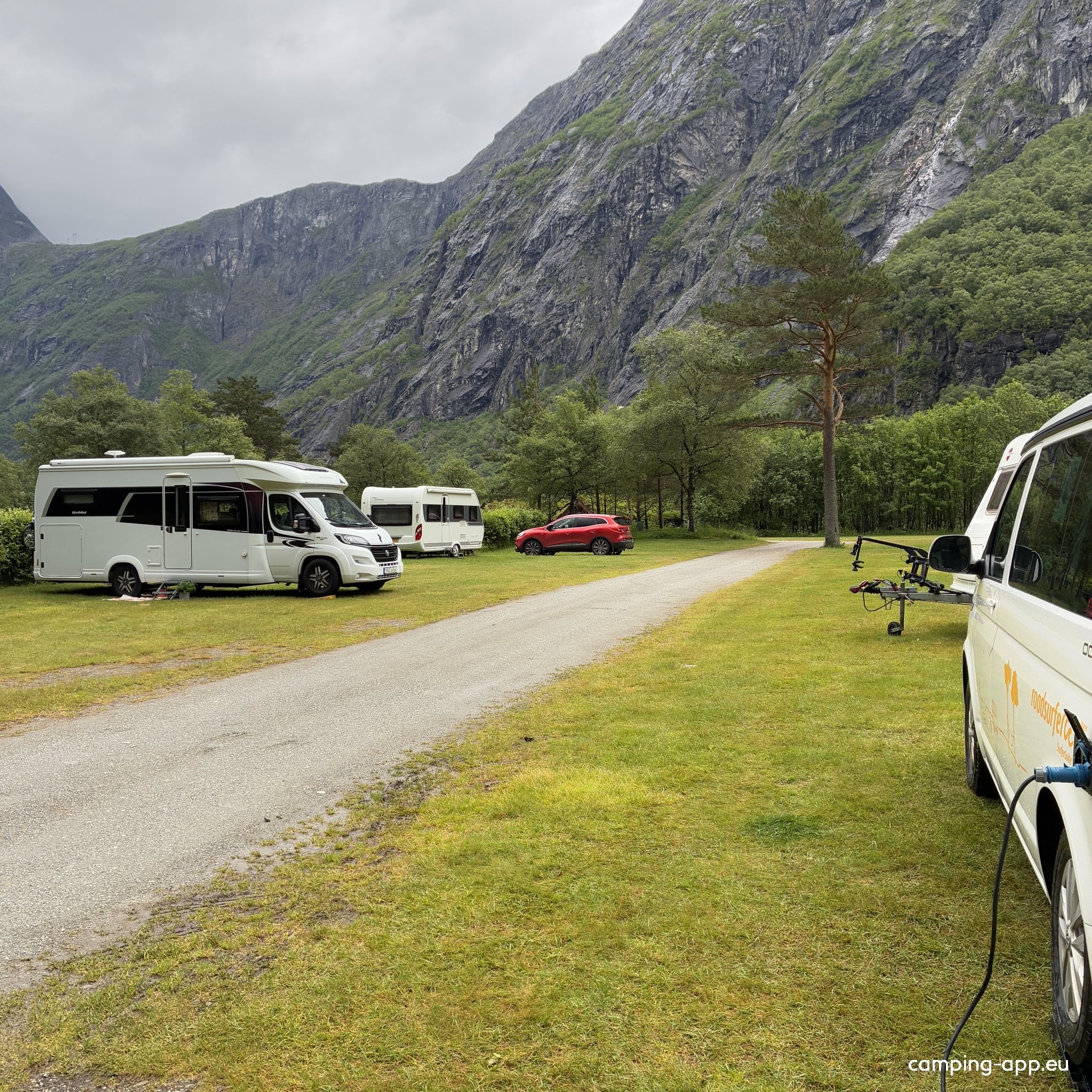 Trollveggen Camping — Місце для кемпінгу in Åndalsnes