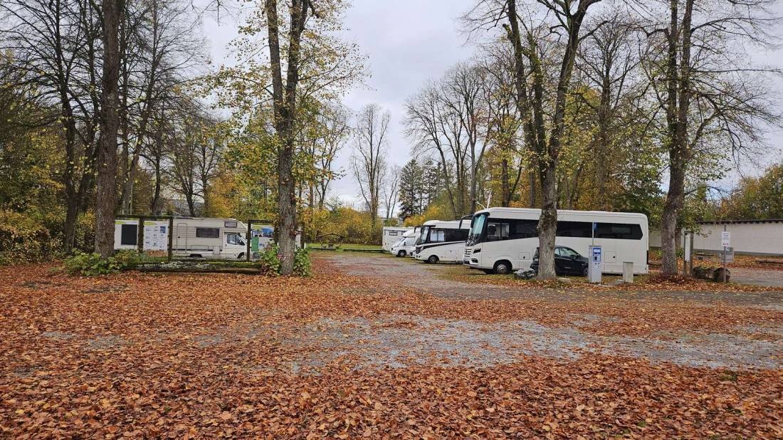 Wohnmobilhafen Brilon — Aire camping car in Brilon