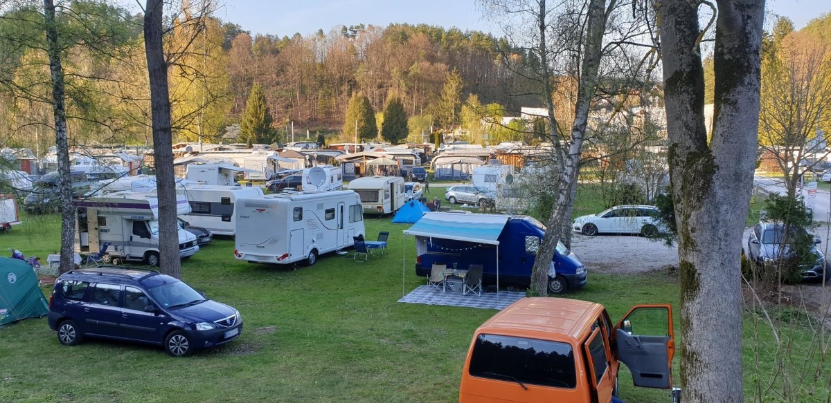Campingplatz Waischenfeld Steinerner Beutel — Campingplats in Waischenfeld