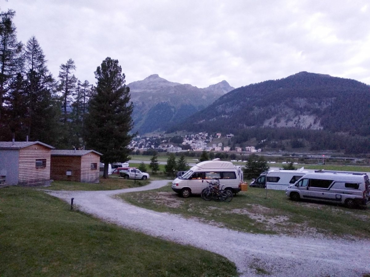Gravatscha — Kamp yeri in Samedan