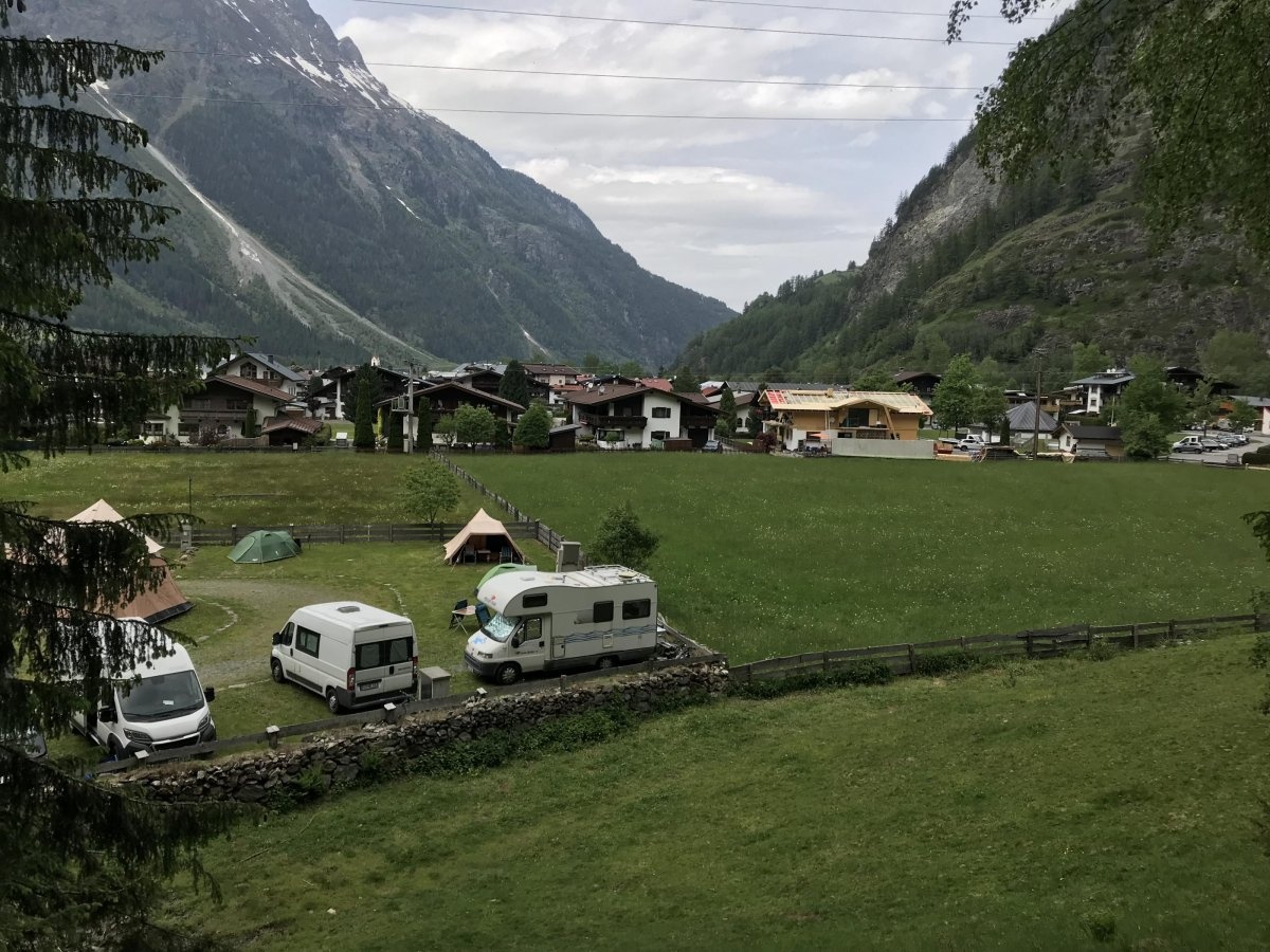 Naturcamping Kuprian — Area da campeggio in Huben