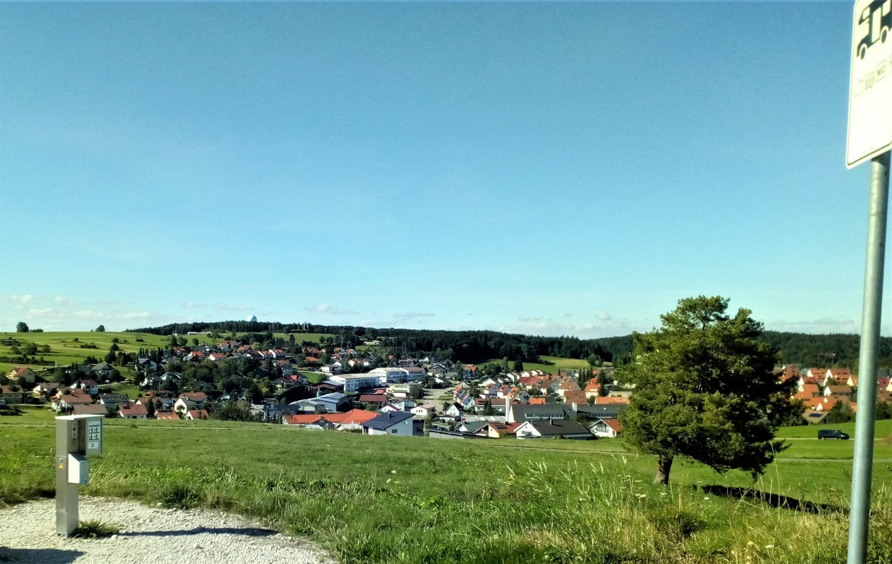 Stellplatz Blumersberg Meßstetten — Area Autocaravanas in Meßstetten