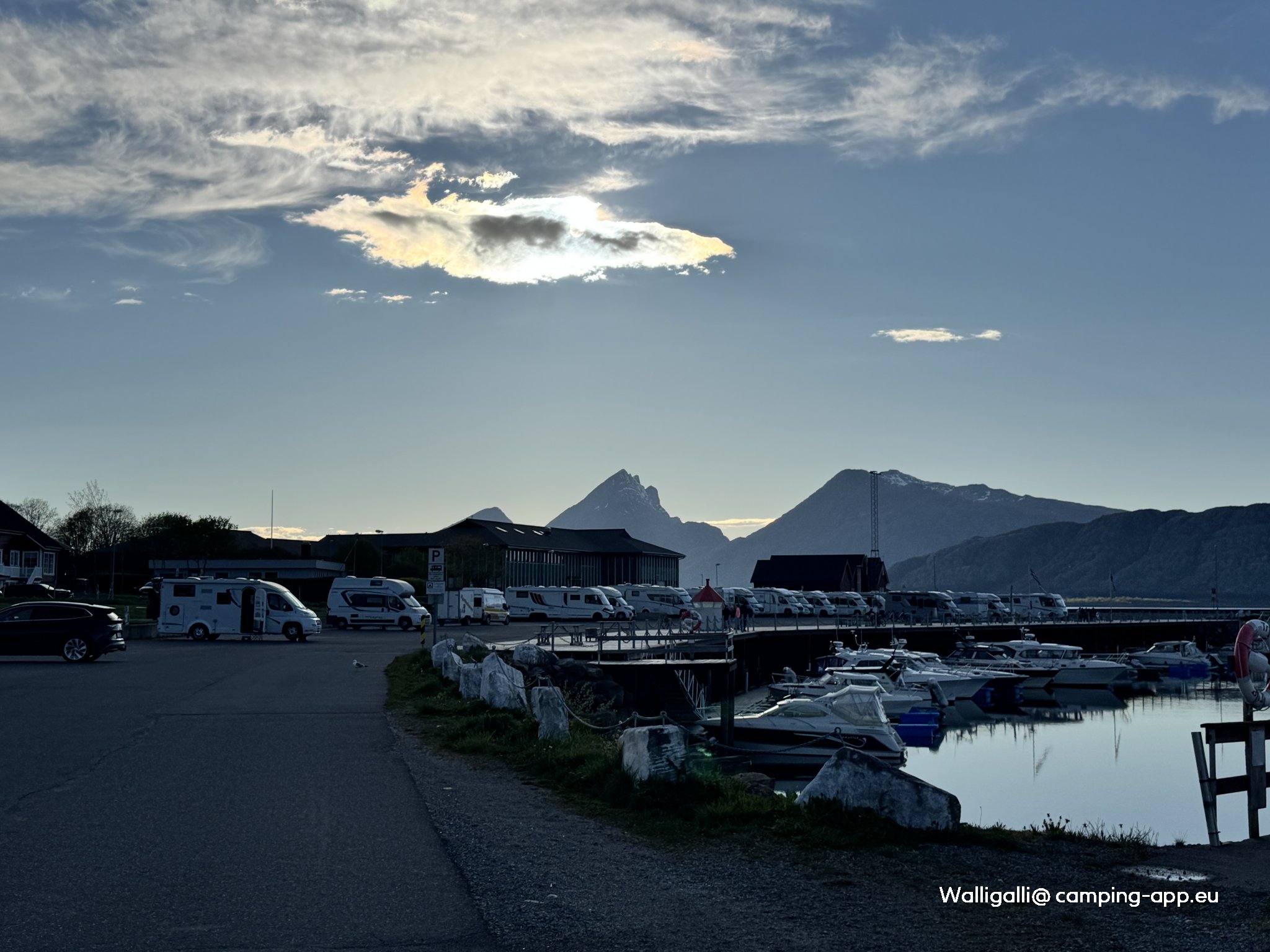 Sandnessjøen bobilparkering — Area di sosta in Sandnessjøen