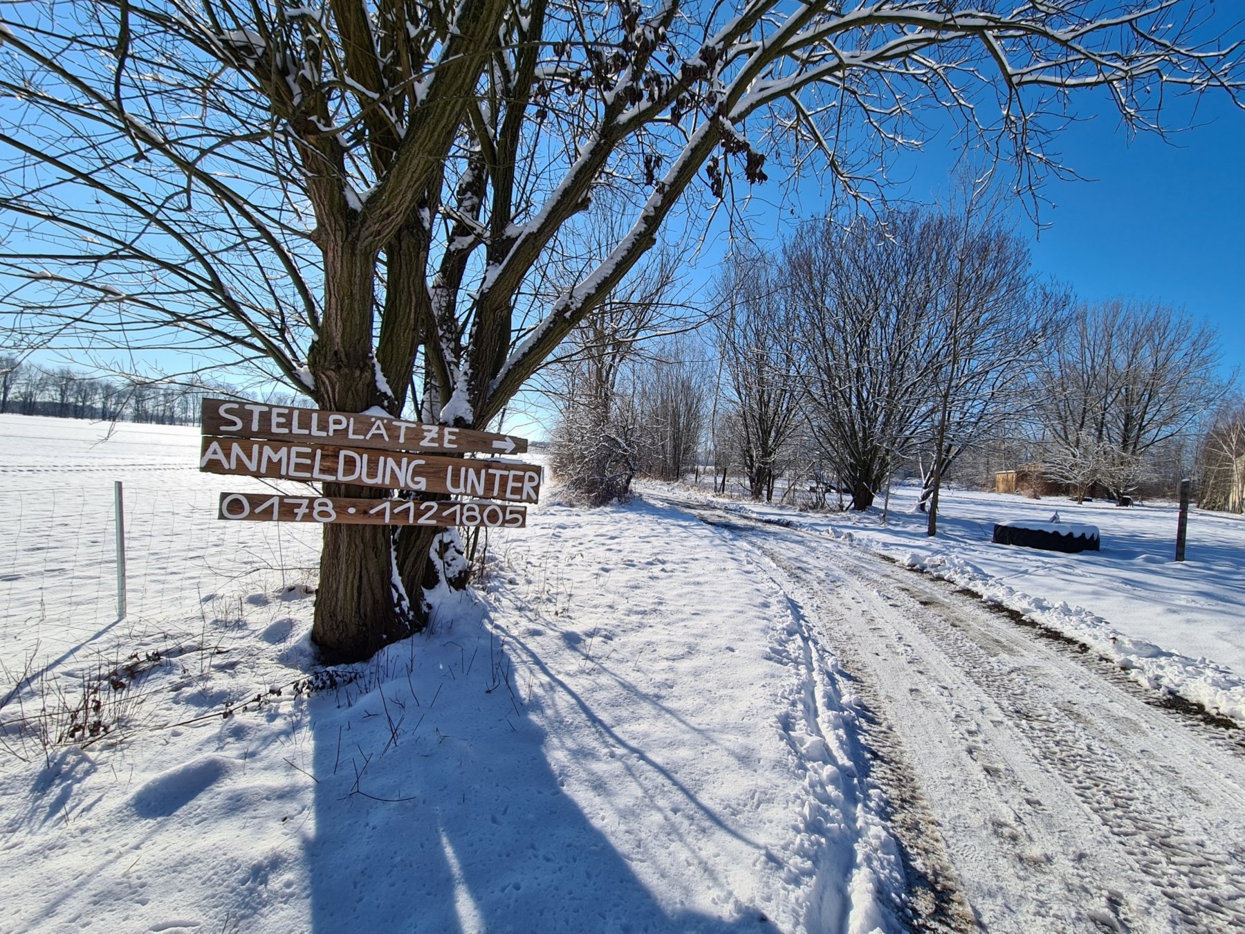 Stellplatz zum Kalkwerk - See — Campervan Site in Görlitz