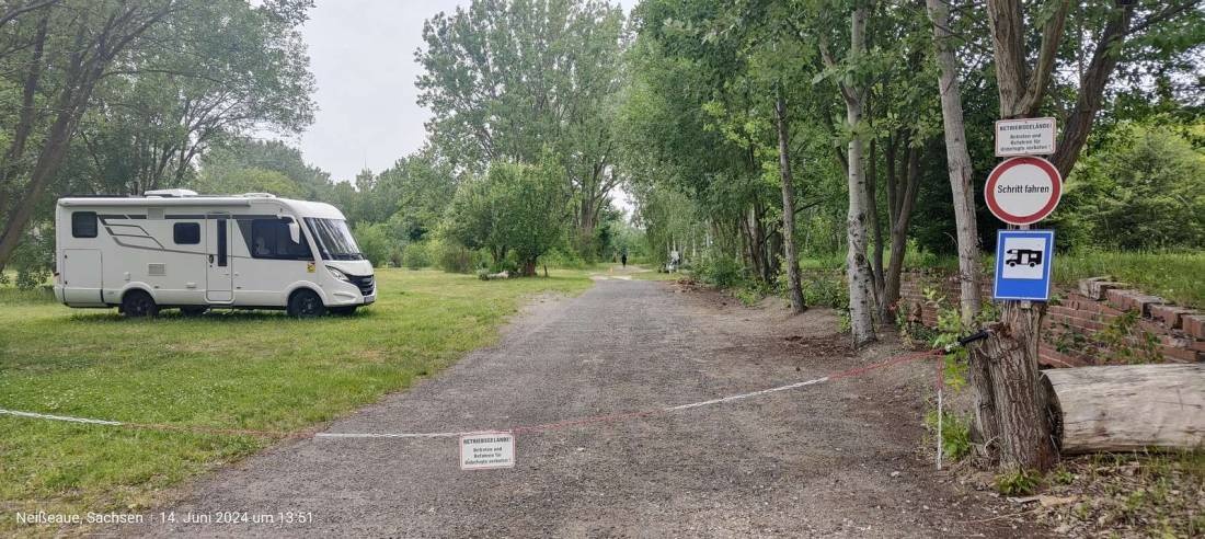 Stellplatz zum Kalkwerk - See — Karavan Sitesi in Görlitz