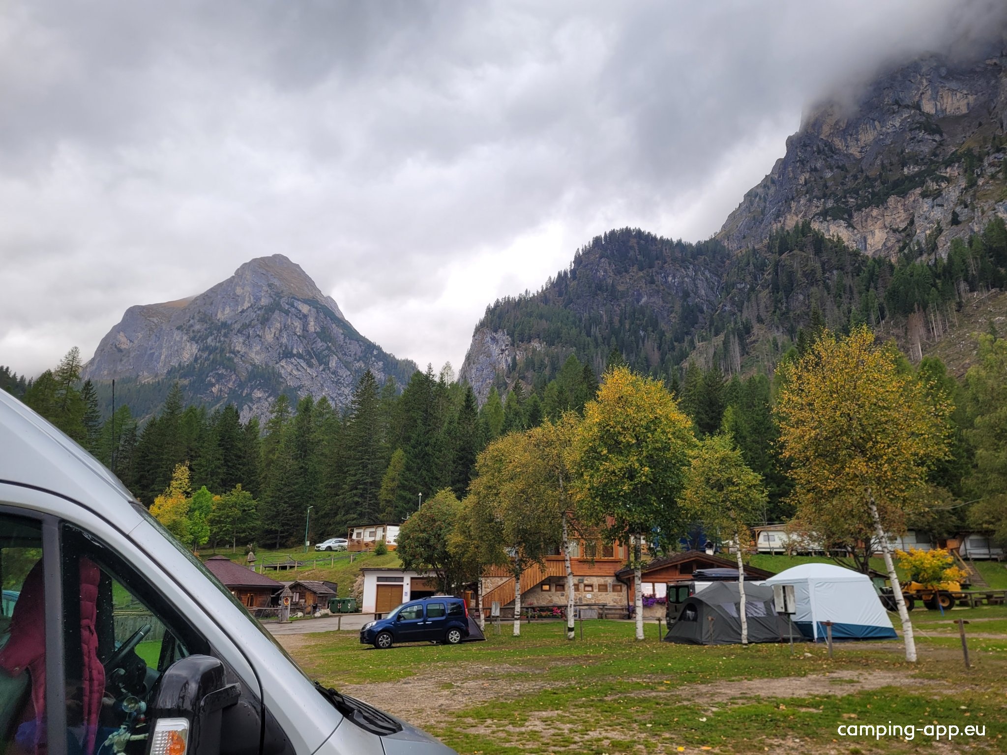 Camping Malga Ciapela Marmolada — Campingplass in Ciapela