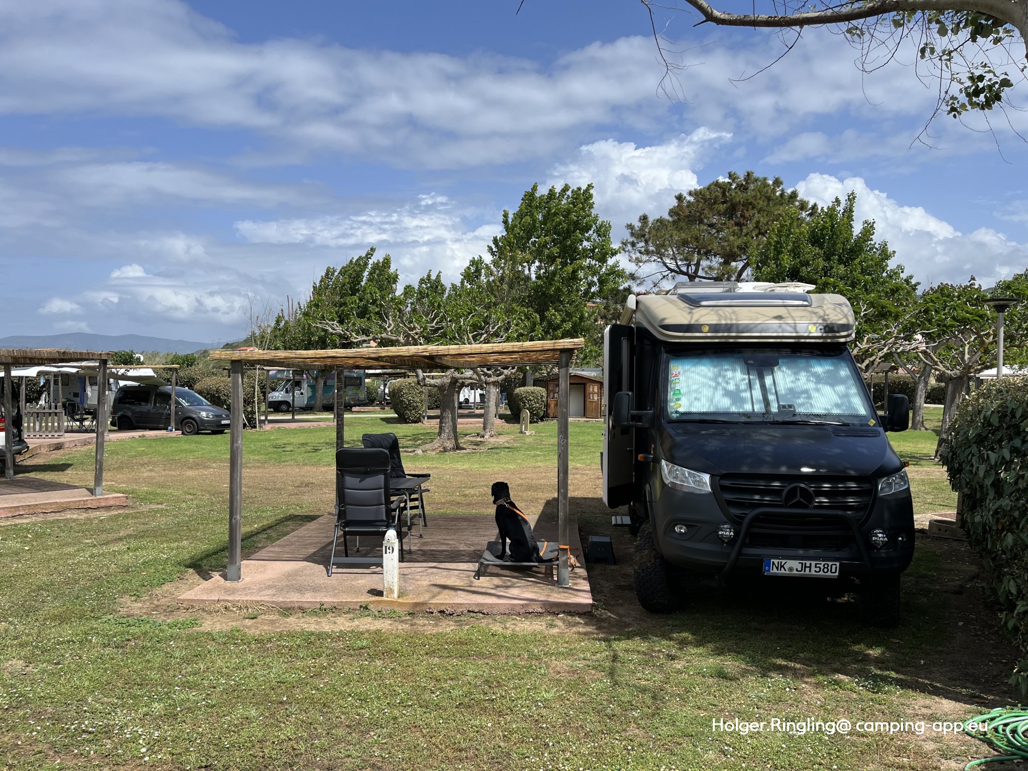 A Marina — Sítio de acampamento in Calcatoggio