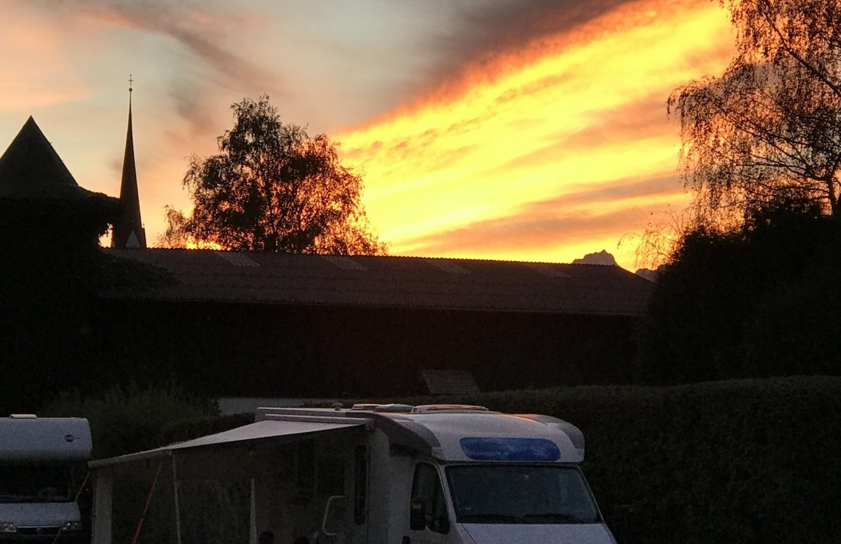 Alpencamping Mark — Area da campeggio in Weer