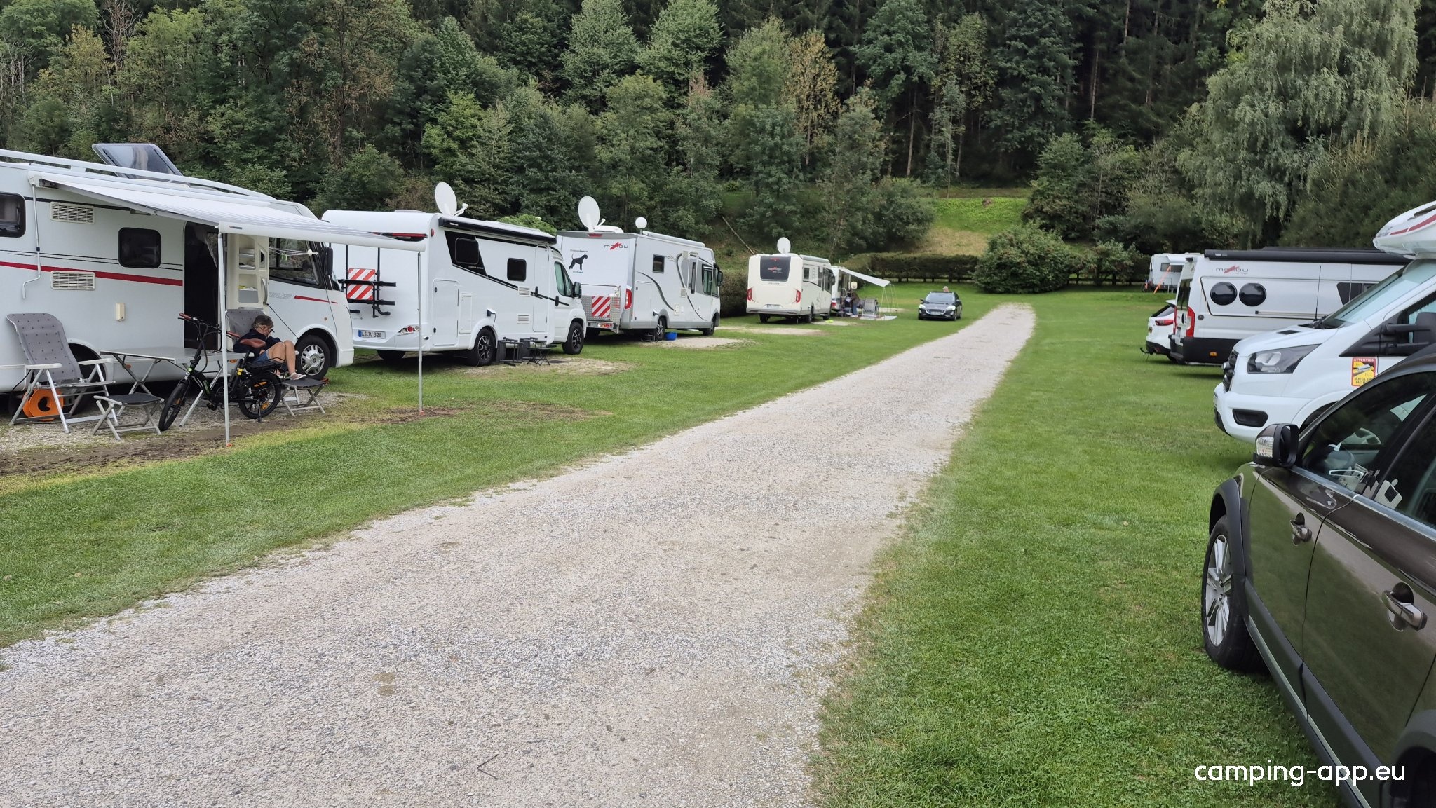 Alpencamping Mark — Kamp yeri in Weer