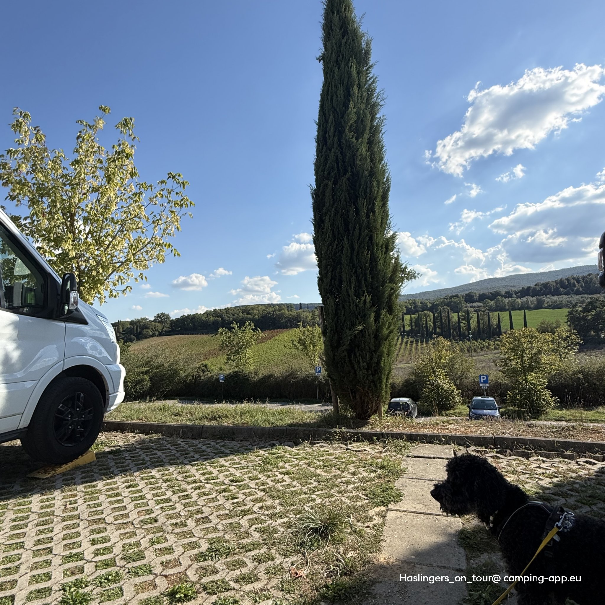 Stellplatz Monteriggioni — Camperplads in Monteriggioni