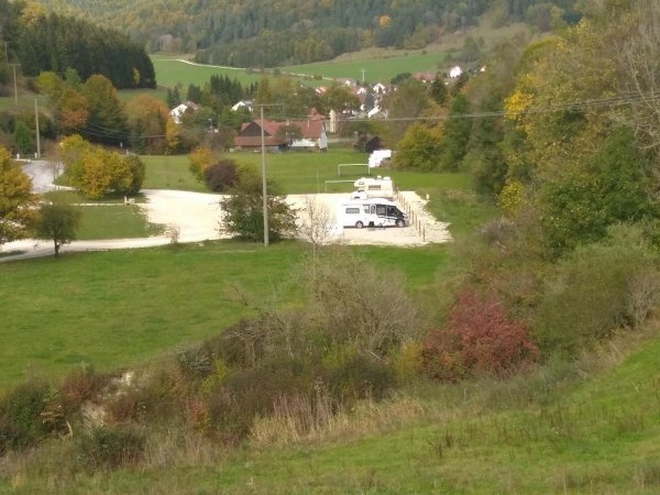 Stellplatz Stausee Kohlstatt-Brunnenbach — Campervan Site in Meßstetten Oberdigesheim