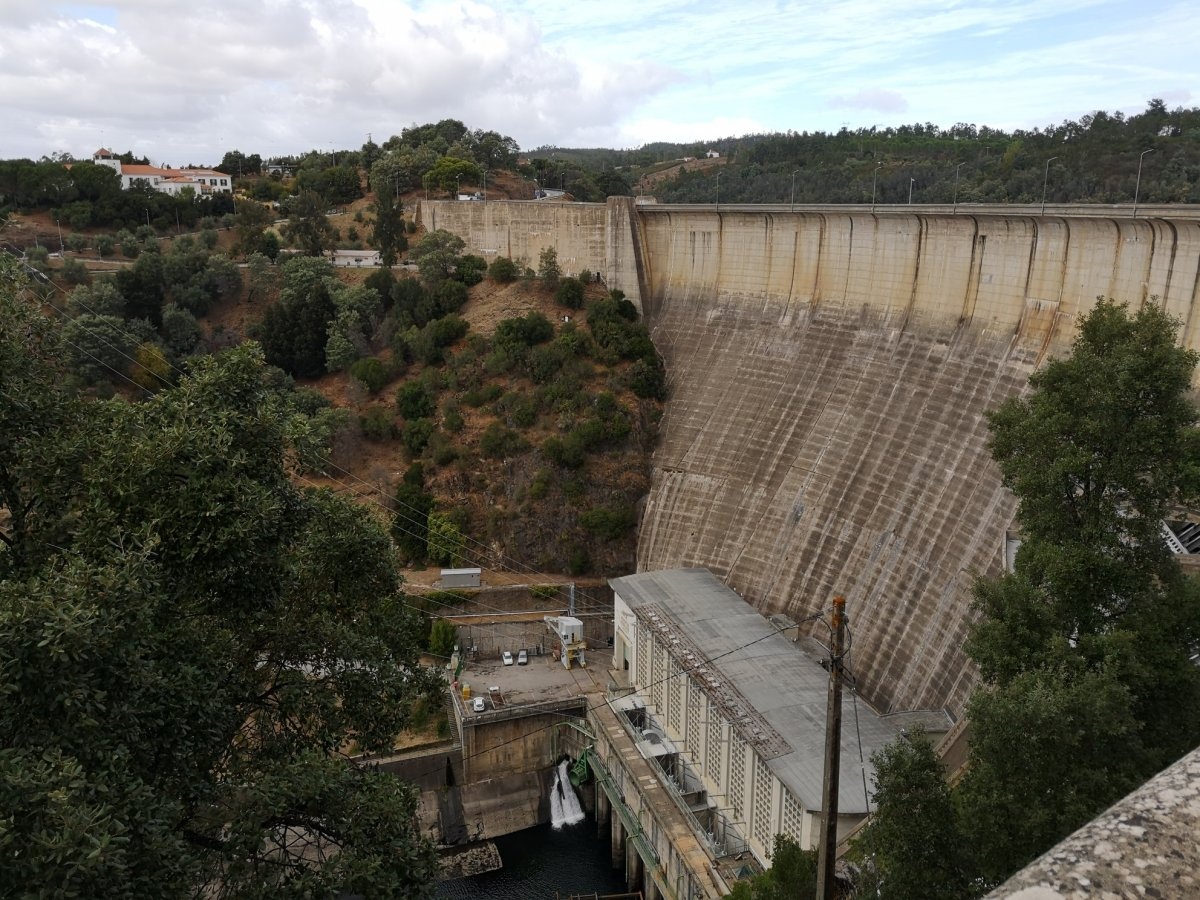 Parque de campismo, Castello do Bode — Campingplads in Martinchel