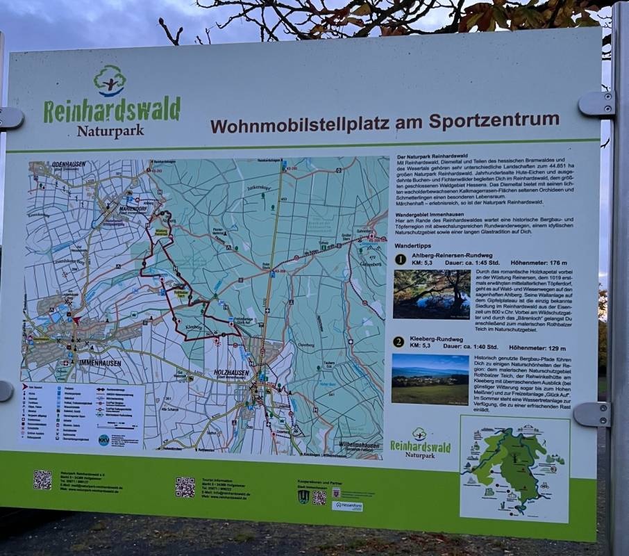 Stellplatz am Sportzentrum — Stellplatz in Immenhausen