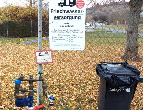 Stellplatz Königsberg — Area di sosta in Königsberg