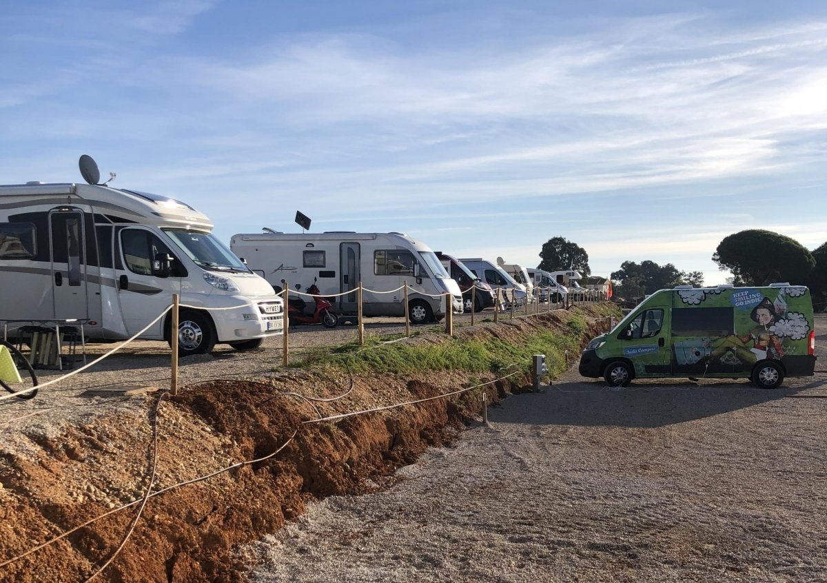 Camperpark Playa de Luz — Area di sosta in Isla Cristina, Huelva