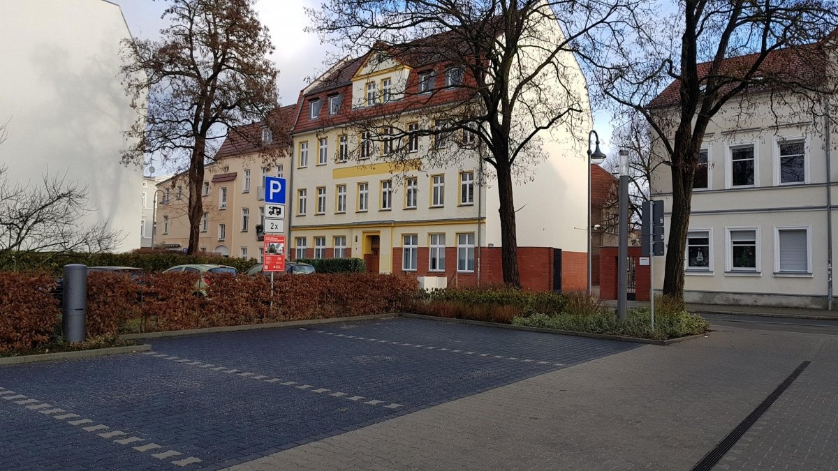 Finsterwalder Wohnmobilstellplatz — Sp. parking dla kamperów in Finsterwalde