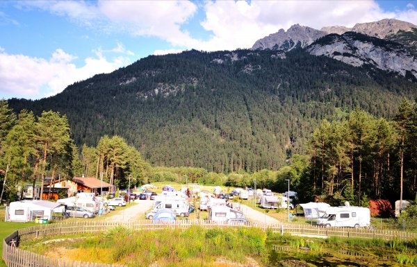 Camping Lechtal Vorderhornbach — Campingplass in Vorderhornbach