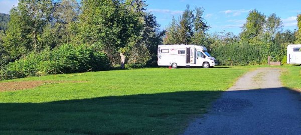 Campingplatz am Fuße des Osser
