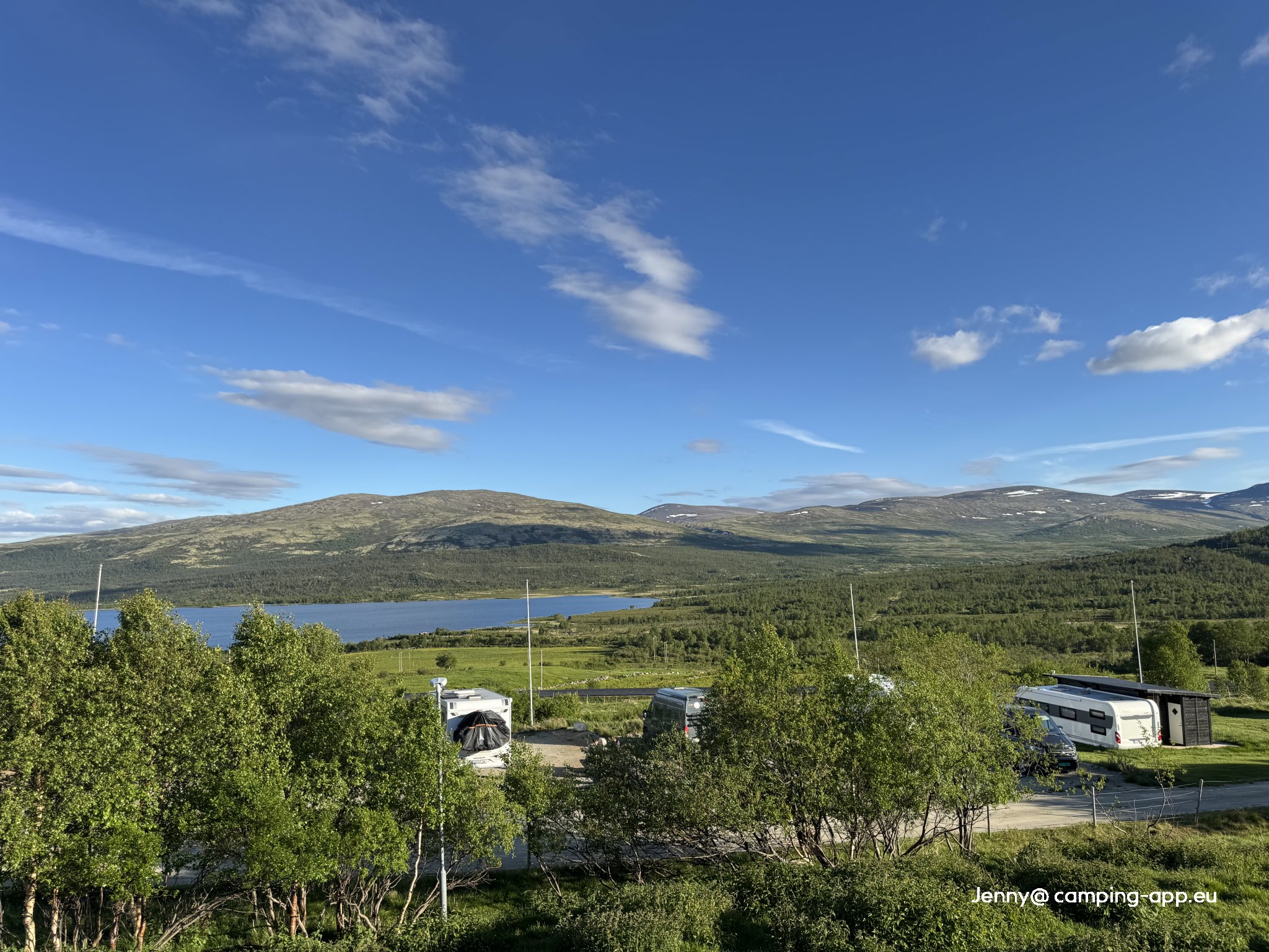 Hjerkinn Fjellstue — Campingplass in Hjerkinn