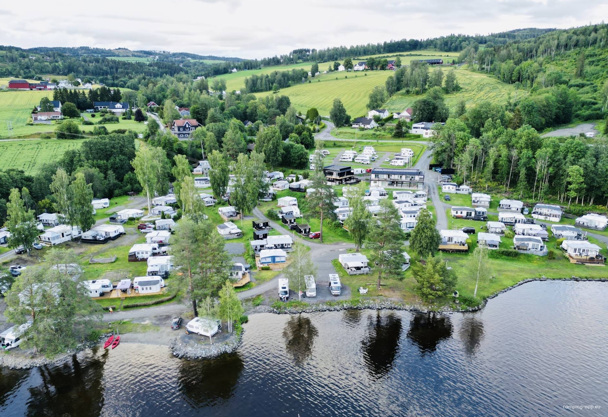 Sløvika Camping — Місце для кемпінгу in Jevnaker