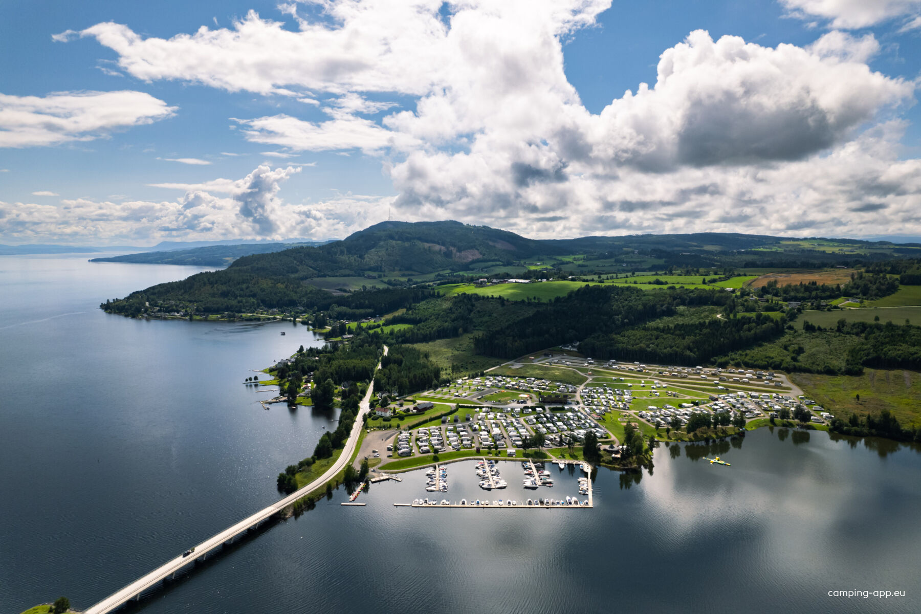 Topcamp Mjøsa — Campingplass in Brumunddal