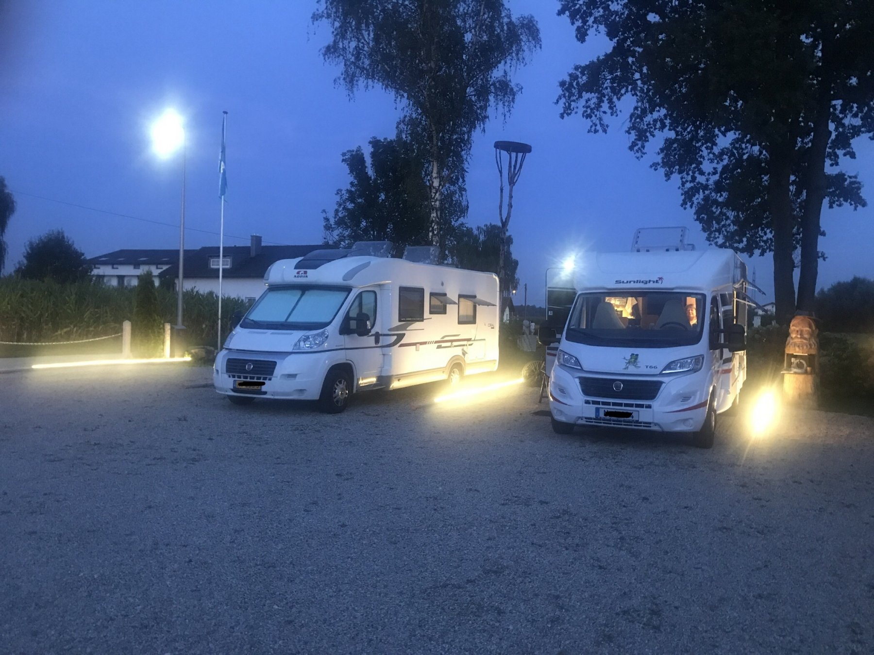 Stellplatz am Haus Anja — Sítio para autocaravanas in Deggendorf