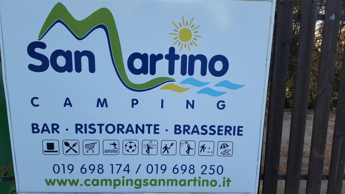 Campeggio San Martino — Campingplats in Finale Ligure