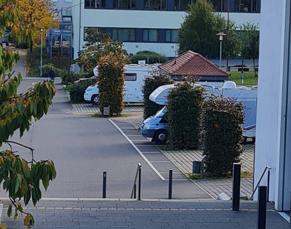 Stellplatz Kirchheimbolanden  — Area di sosta in Kirchheimbolanden-Kahlenberg