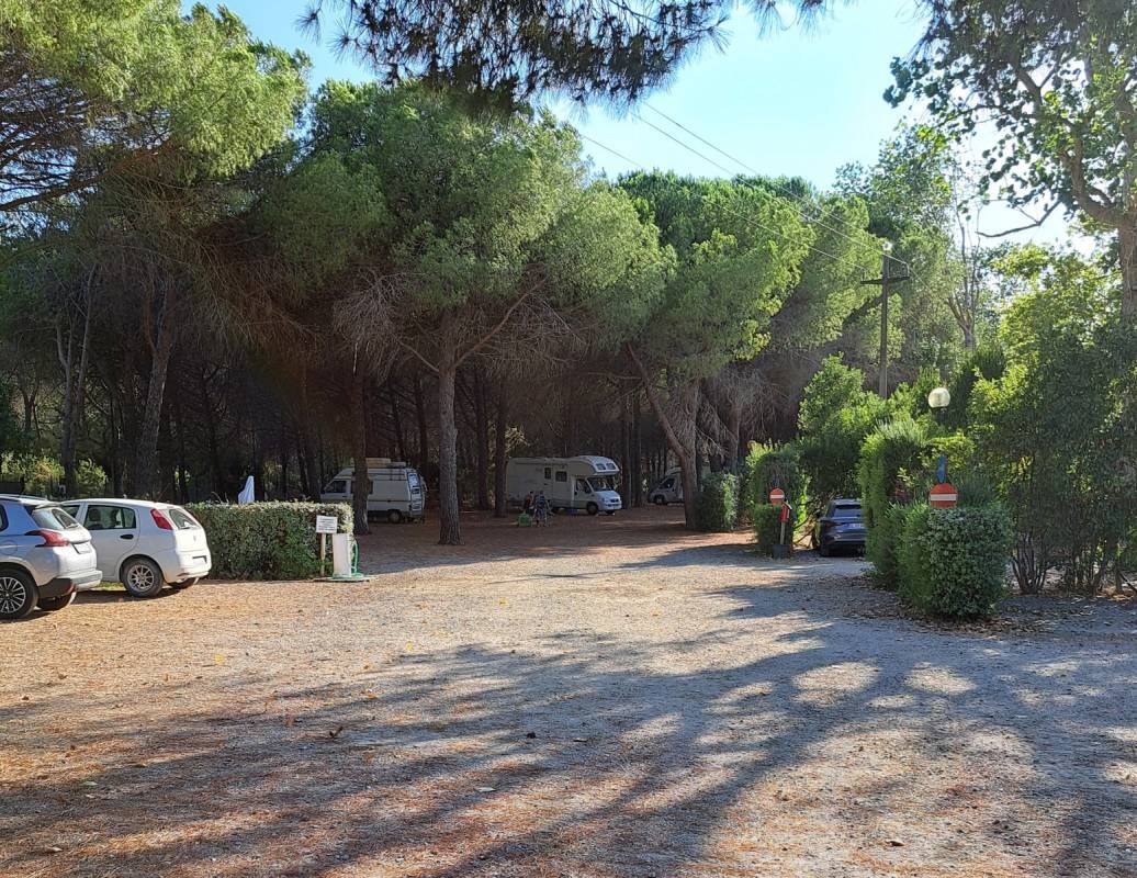 Camper Stop Area Serignano — Sítio para autocaravanas in Castiglione della Pescaia