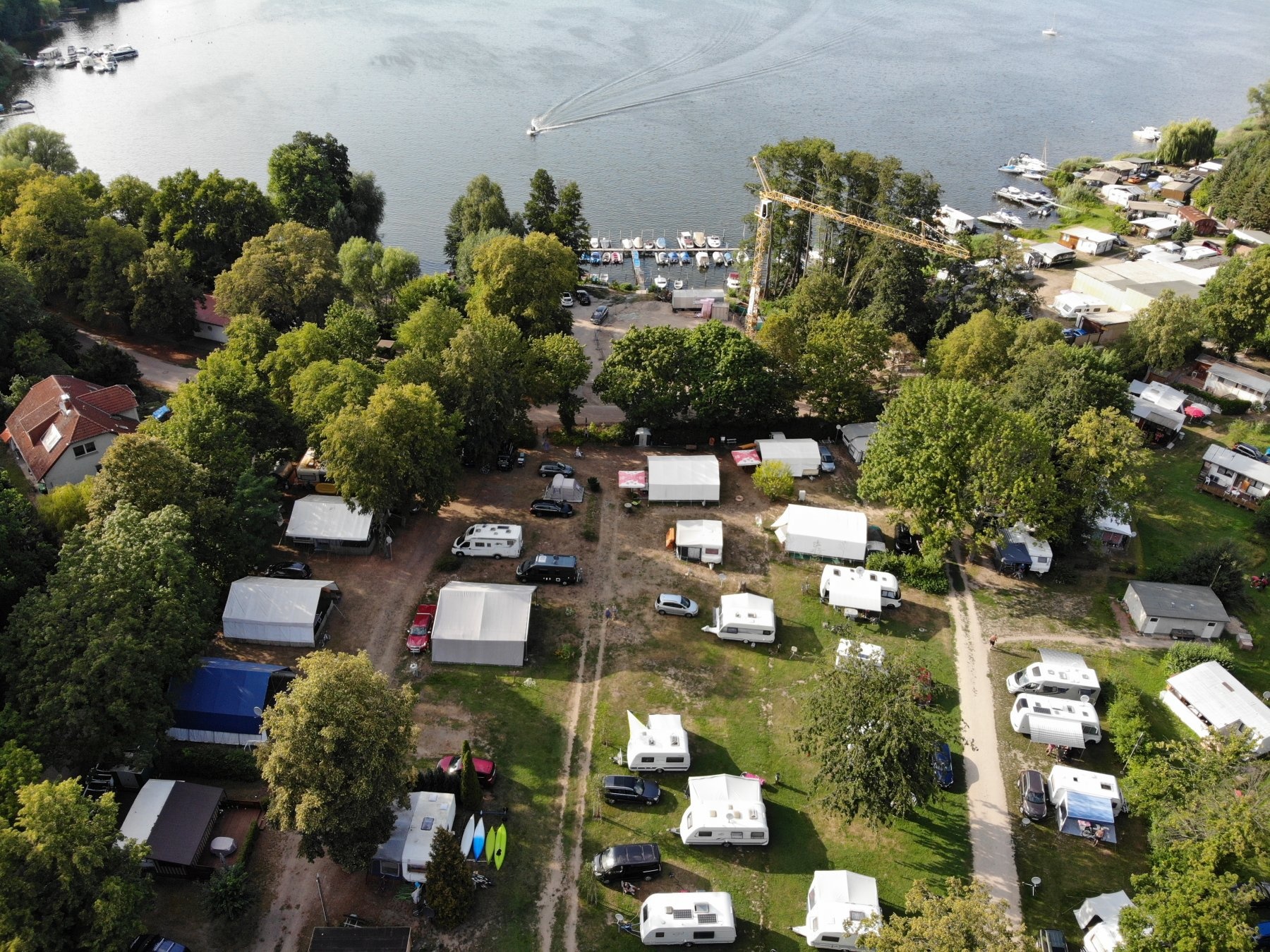 Camping Am See — Campingplads in Wusterwitz