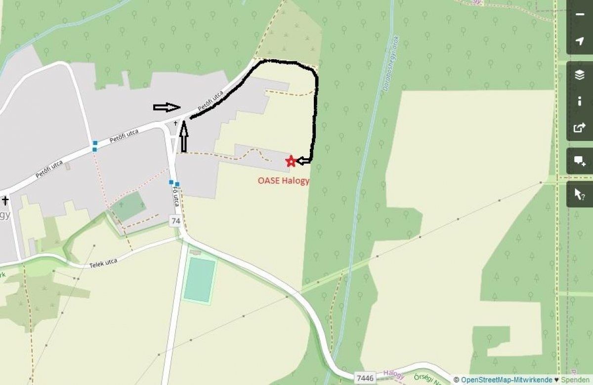 OASE Halogy — Sítio para autocaravanas in Halogy