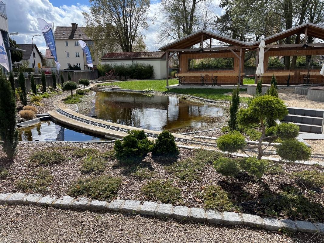 Stellplatz am E-Park — Bobilplass in Lauingen