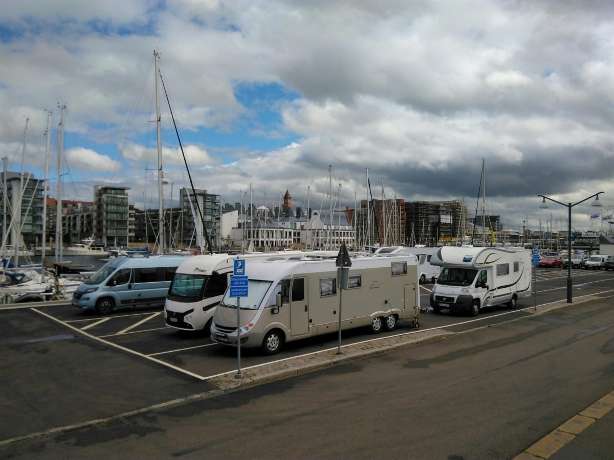 Norra Hamnen Marina — 露营车营地 in Helsingborg