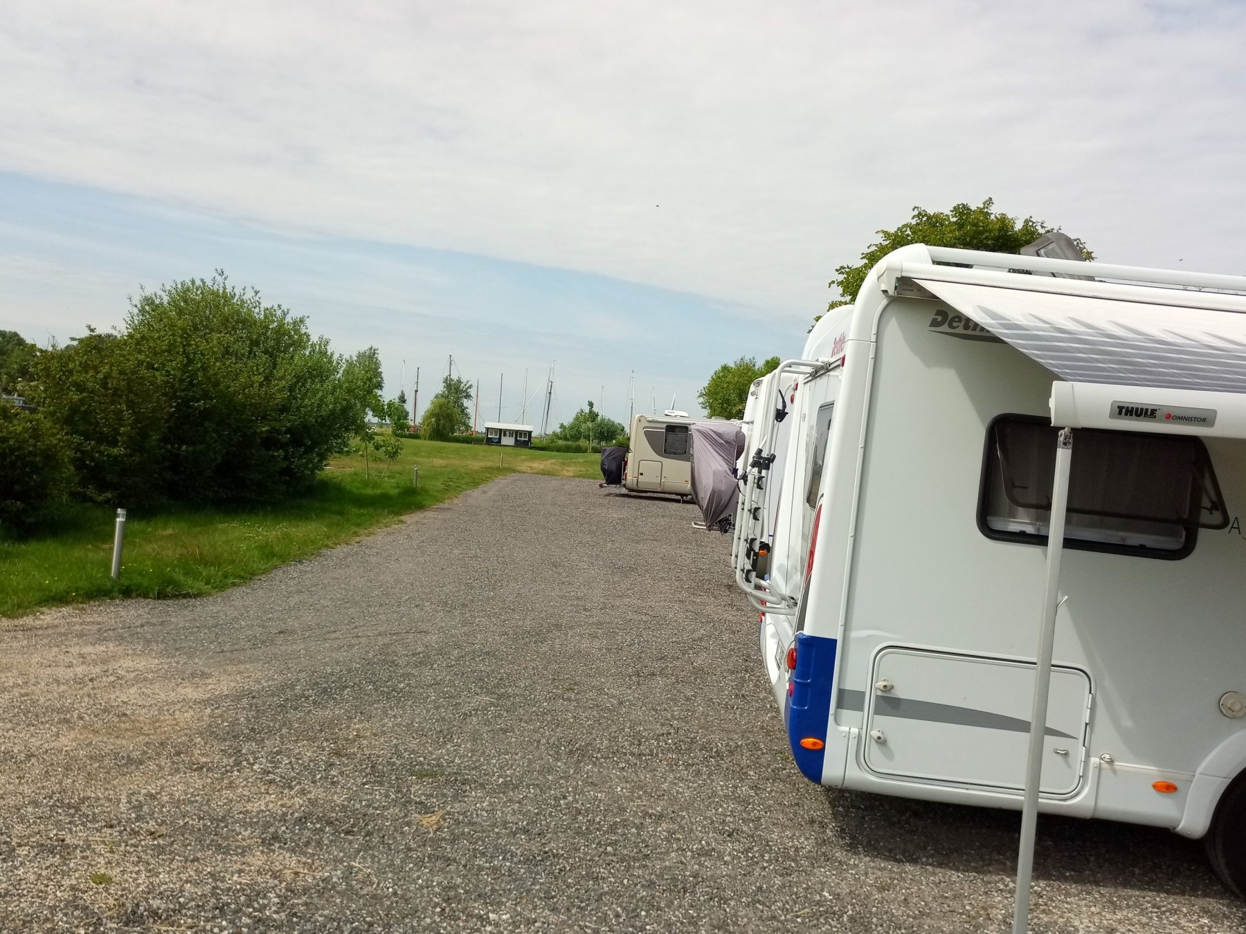 Jachthaven De Vrijheid — Stellplatz in Warns