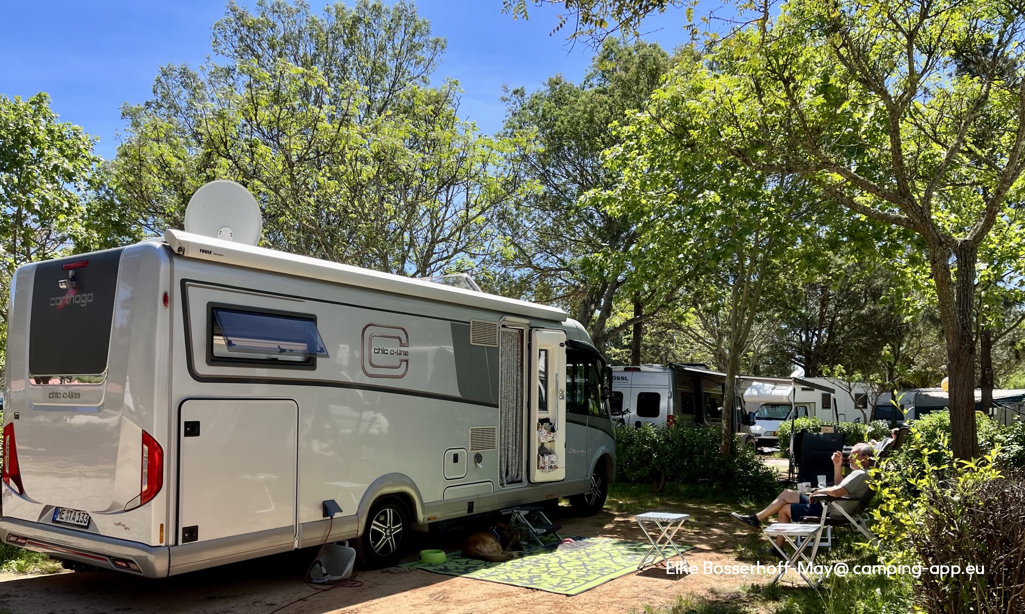 Orbitur Camping Valverde — Area da campeggio in Luz