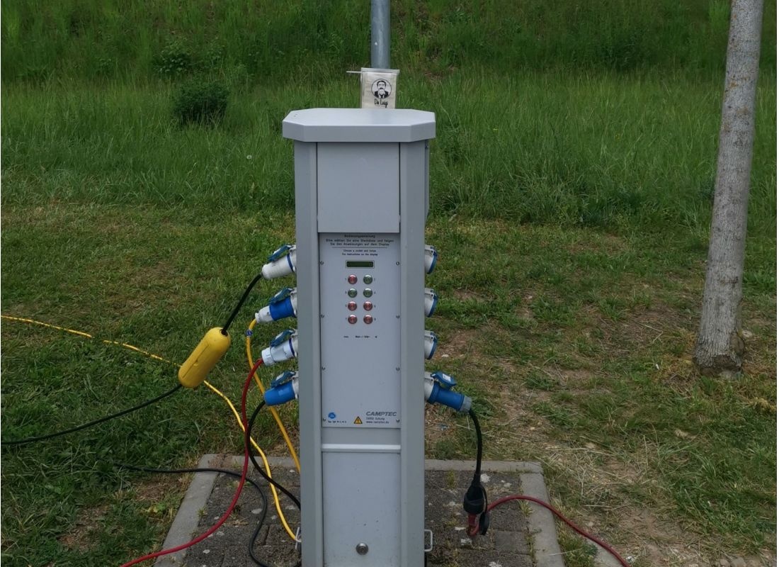 Stellplatz Ingelheim — Aire camping car in Ingelheim am Rhein