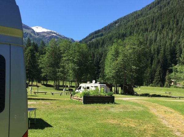 Area di sosta Al Plan — Campervan Site in Rabbi