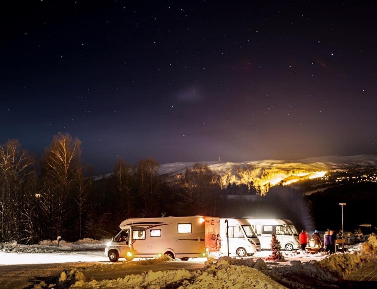 Meråker Bobilparkering — Sítio para autocaravanas in Meråker