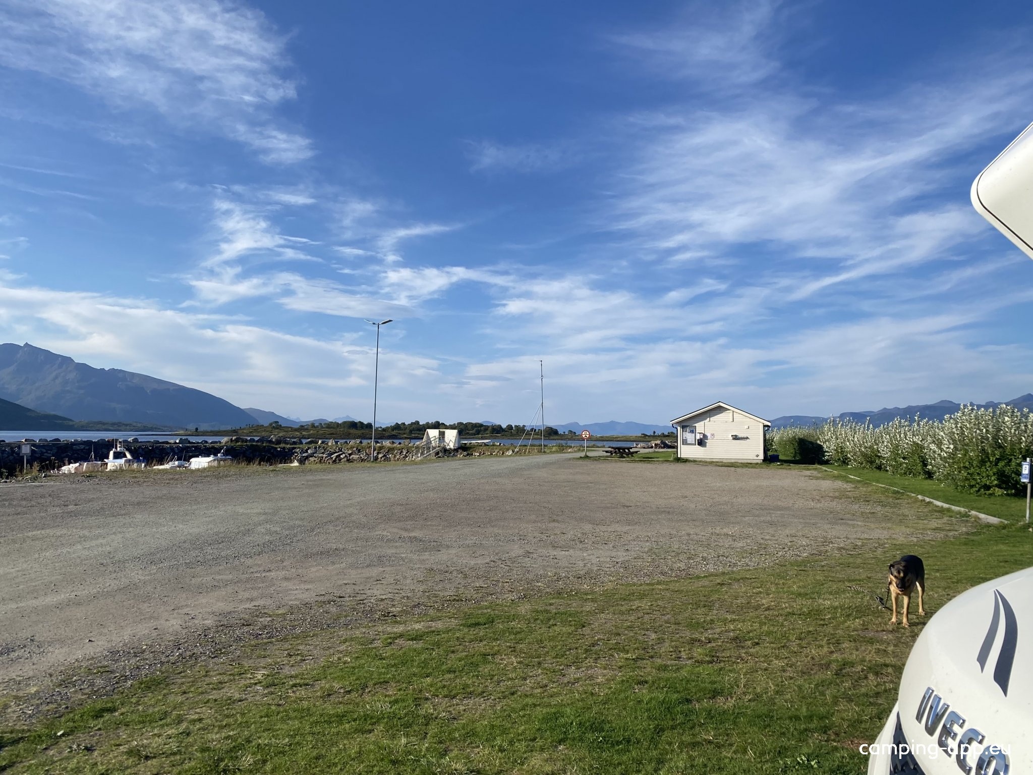 Sigerfjord båthavn — Camperplaats in Sortland