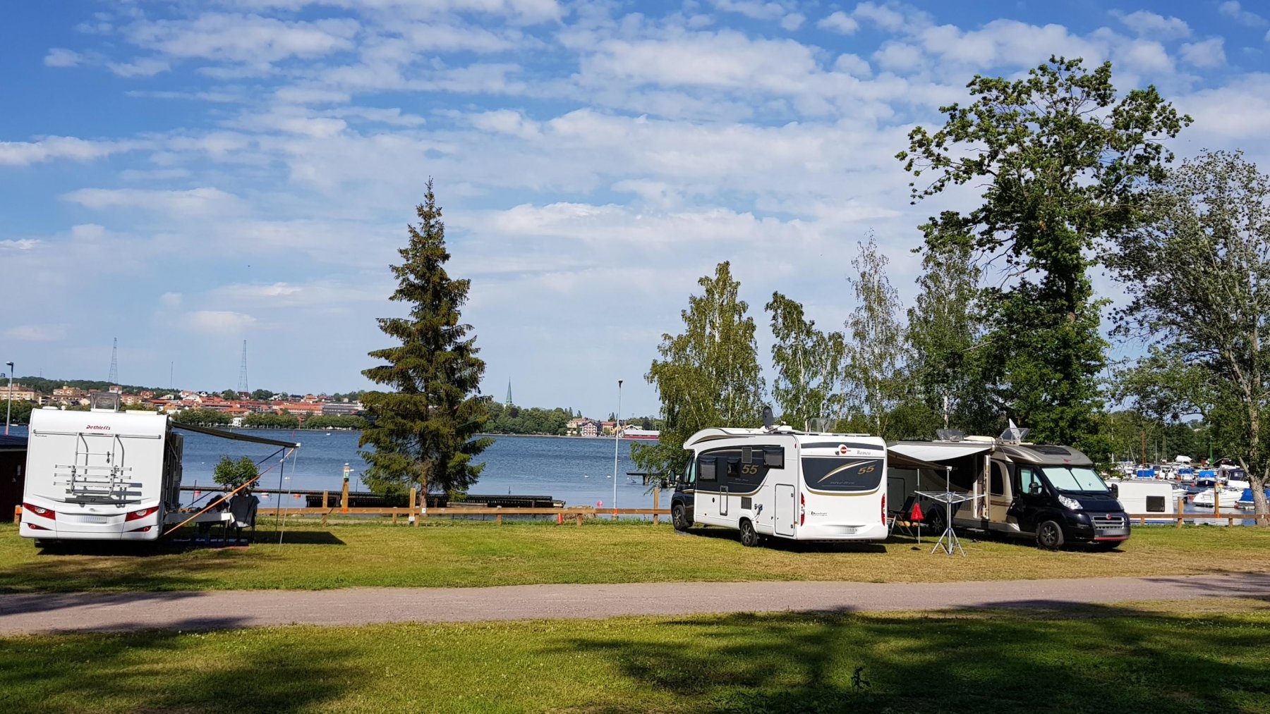 Motala Marina — Bobilplass in Motala