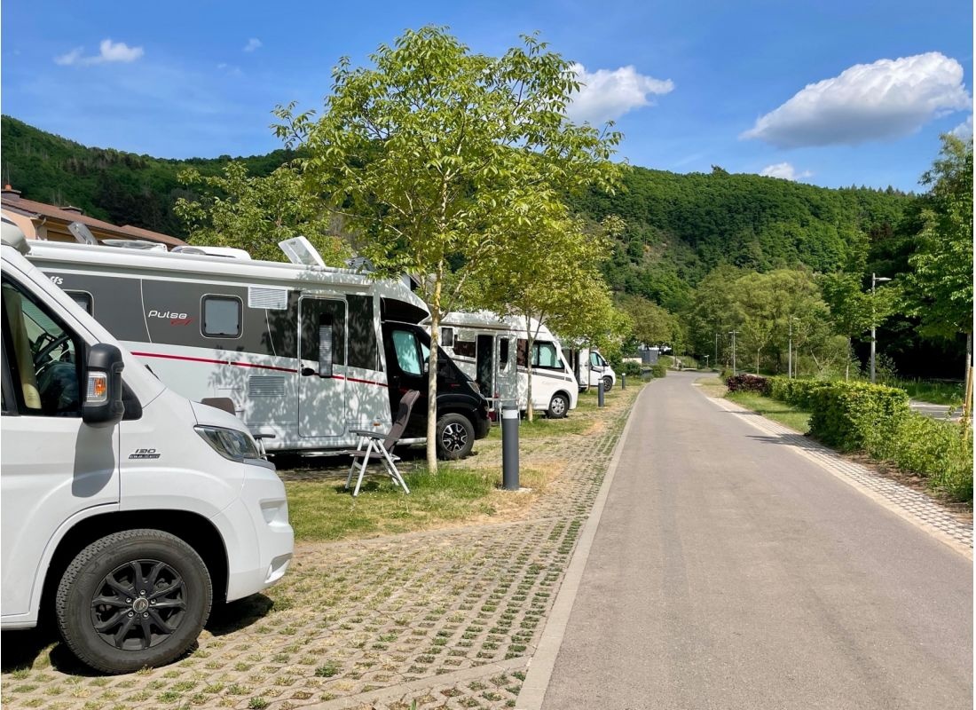 Camperpark Vianden — Sp. parking dla kamperów in Vianden