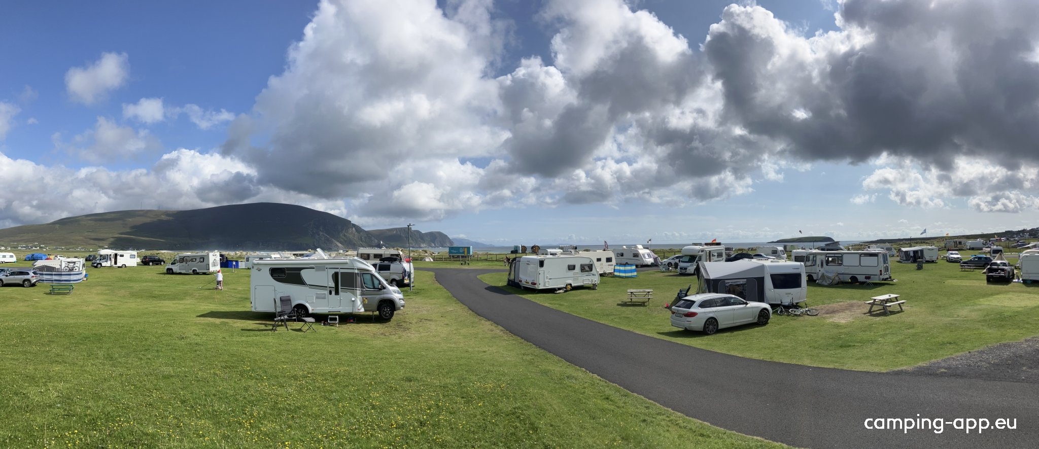 Keels Sandybanks Caravan & Camping Park — Campingplass in Westport-Belmullet Municipal District